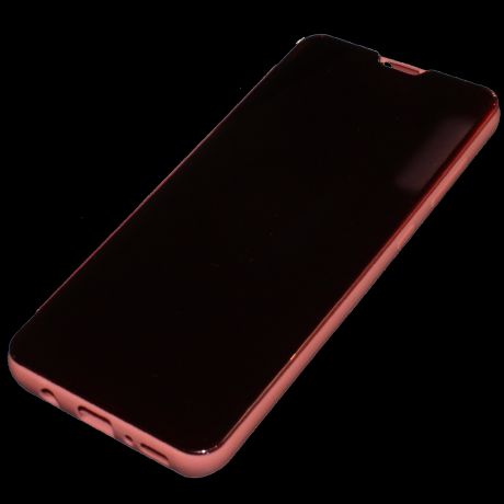 Чехол для Samsung Galaxy A70 (2019) SM-A705A70S (2019) SM-A707 Zibelino CLEAR VIEW розово-золотистый