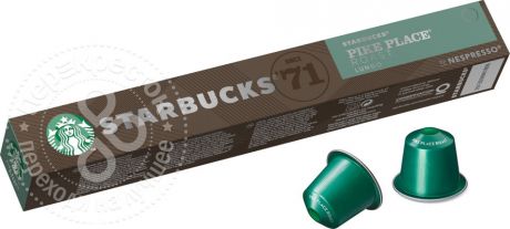 Кофе в капсулах Starbucks Pike Place Roast для системы Nespresso 10шт (упаковка 12 шт.)