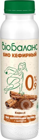 Биопродукт Bio Баланс Кефирный с корицей 0.9% 270г