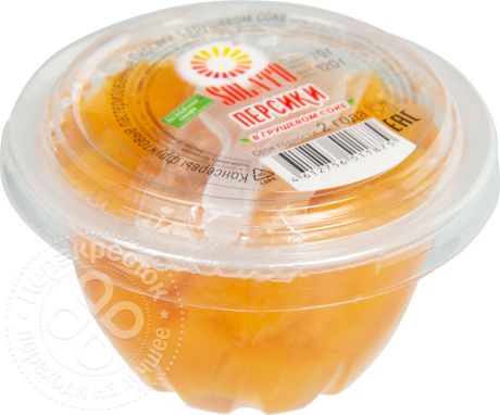 Персики Solato в грушевом соке 120г