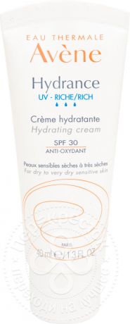 Крем для лица Avene Hydrance UV Riche SPF30 40мл