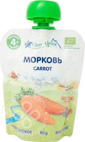 Пюре Fleur Alpine Морковь 90г