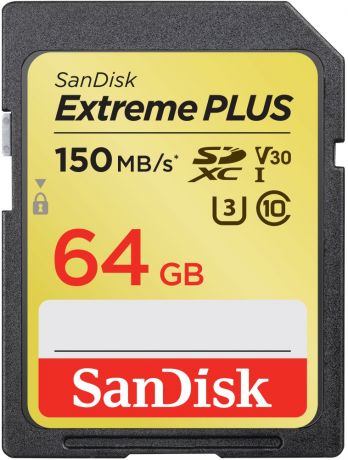 SanDisk Extreme Plus SDXC Card 64GB
