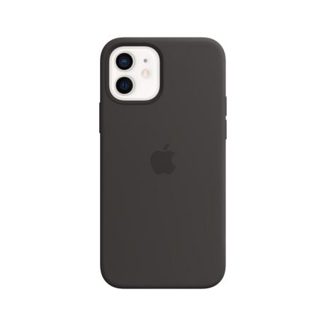 Клип-кейс Apple Silicone Case with MagSafe для iPhone 12 / 12 Pro (черный)