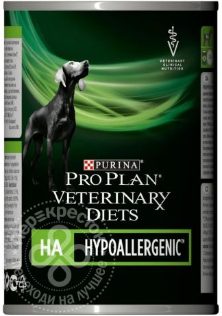 Корм для щенков и взрослых собак Pro Plan Veterinary Diets HA Hypoallergenic при аллергических реакциях 400г