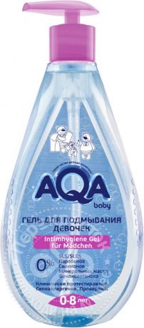 Гель для подмывания детский Aqa baby для девочек 250мл