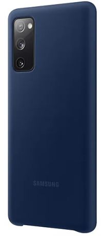 Клип-кейс Samsung Silicone Cover для Galaxy S20 FE (синий)
