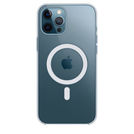 Клип-кейс Apple Clear Case with MagSafe для iPhone 12 Pro Max (прозрачный)