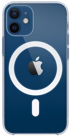 Клип-кейс Apple Clear Case with MagSafe для iPhone 12 mini (прозрачный)