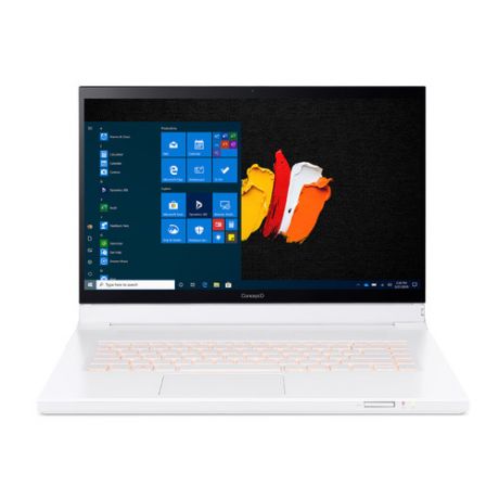 Ноутбук-трансформер ACER ConceptD 7 Ezel CC715-91P-X7V8, 15.6", IPS, Intel Xeon W-10885M 2.8ГГц, 32ГБ, 1ТБ + 1ТБ SSD, NVIDIA Quadro RTX 5000 - 16384 Мб, Windows 10 Professional, NX.C5FER.001, белый