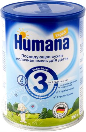 Смесь Humana Expert 3 Молочная 350г