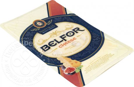 Сыр Белебеевский Belfor 45% нарезка 140г