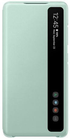 Кейс-книжка Samsung Smart Clear View Cover для Galaxy S20 FE (мятный)