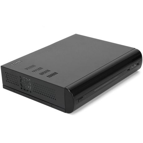 Корпус MicroATX Slim-Desktop Crown CMC-245-200 (CM-PS300OFFICE) 300W Black