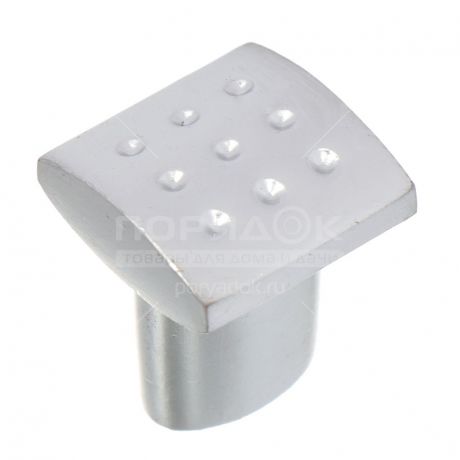 Ручка-кнопка мебельная Trodos ZY-216, серебро