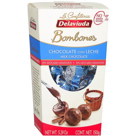 Конфеты Delaviuda из молочного шоколада 150 г