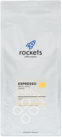 Кофе в зернах Rockets Brazil Minas Gerais 1кг