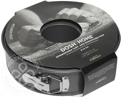 Форма для запекания Dosh Home Fornax для торта и кекса раскладная 24см