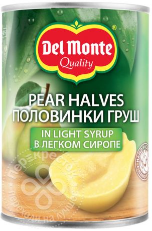 Груши Del Monte половинки в сиропе 420г