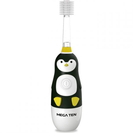 Детская электрическая зубная щетка MEGA Ten Kids Sonic 121-MKS026 Пингвиненок