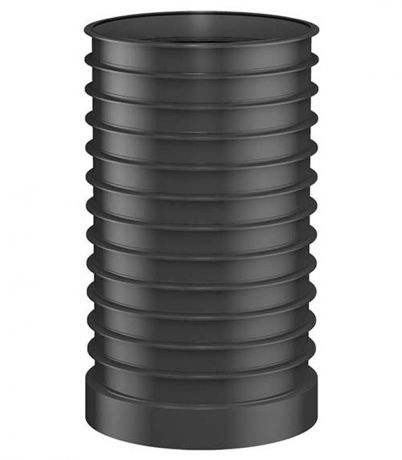 Труба колодца удлинительная Uponor Sok (1067877) 315 мм 0,5 м черная