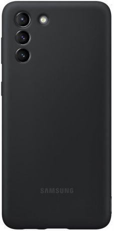 Клип-кейс Samsung Silicone для Galaxy S21+ (черный)