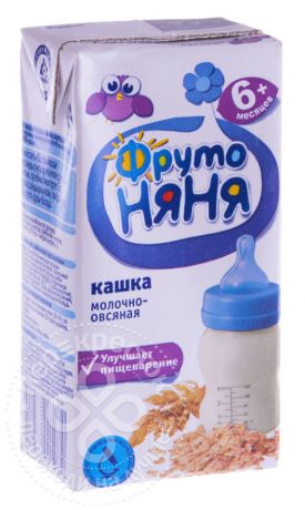 Каша ФрутоНяня Молочно-овсяная 200мл