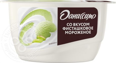 Продукт творожный Даниссимо со вкусом Фисташковое мороженое 6.5% 130г