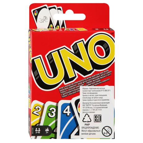 Настольная игра Uno (Уно)