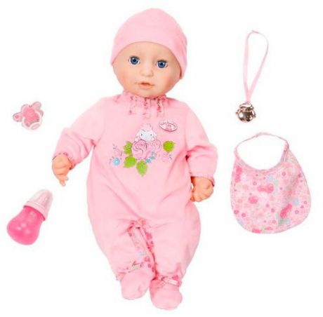 Zapf Creation Baby Annabell Кукла многофункциональная (розовый)