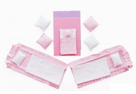 PAREMO набор текстиля для розовых домиков серии "Вдохновение"