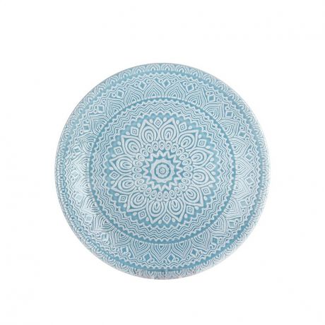 Тарелка обеденная керамическая, 210 мм, Romano blue 19S157S/P