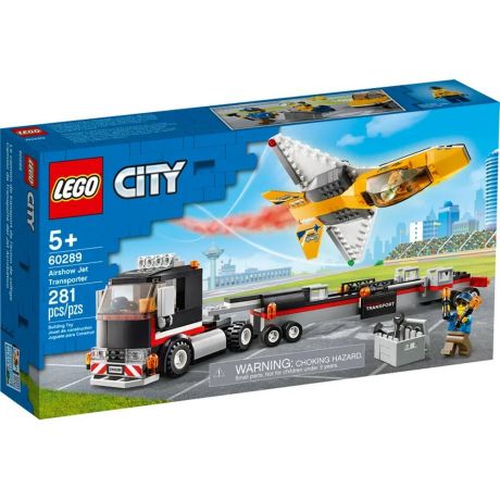 LEGO City Транспортировка самолёта на авиашоу 60289