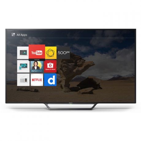 Телевизор 40" Sony KDL-40WD653BR (Full HD 1920x1080, Smart TV, USB, HDMI, Wi-Fi) чёрный/серый