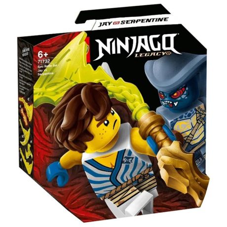 LEGO Ninjago Легендарные битвы: Джей против воина-серпентина 71732