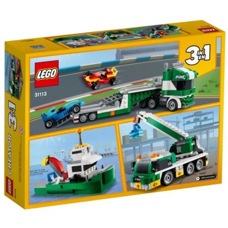 LEGO Creator Транспортировщик гоночных автомобилей 31113