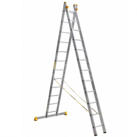 Двухсекционная лестница алюминиевая Alumet P2 9212, 12 ступеней