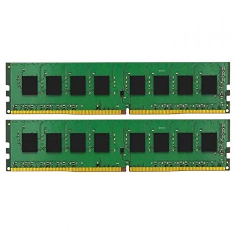 Модуль памяти DIMM 16Gb 2х8Gb DDR4 PC19200 2400MHz Kingston (KVR24N17S8K2/16)