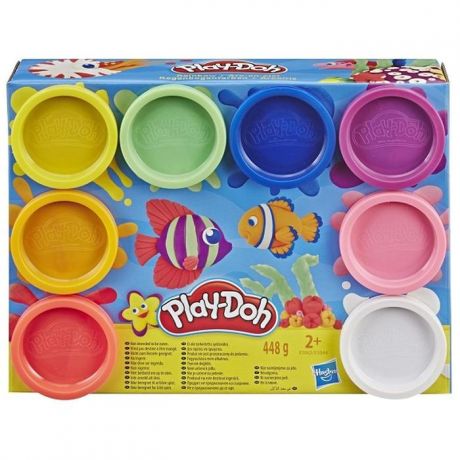 Пластилин Hasbro Play-Doh E5044 Набор 8 цветов