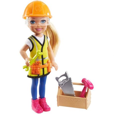 Кукла Mattel Barbie Челси "Карьера" GTN86/GTN87 Строитель
