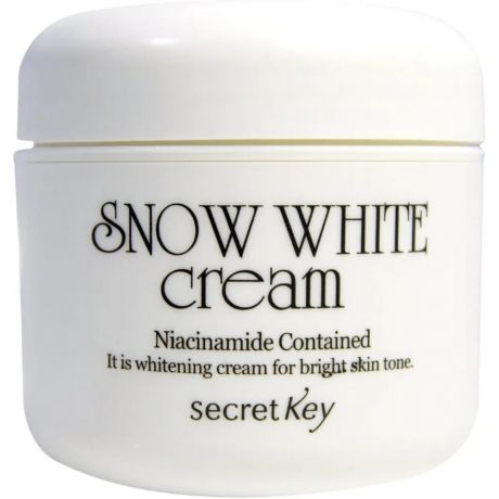 Secret Key Крем для лица отбеливающий SNOW WHITE cream, 50 г.