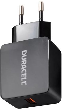 Сетевое зарядное устройство Duracell DRACUSB8 (черный)