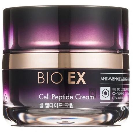 TONY MOLY Антивозрастной крем для лица с пептидами BIO EX Cell Peptide Cream, 60 мл.