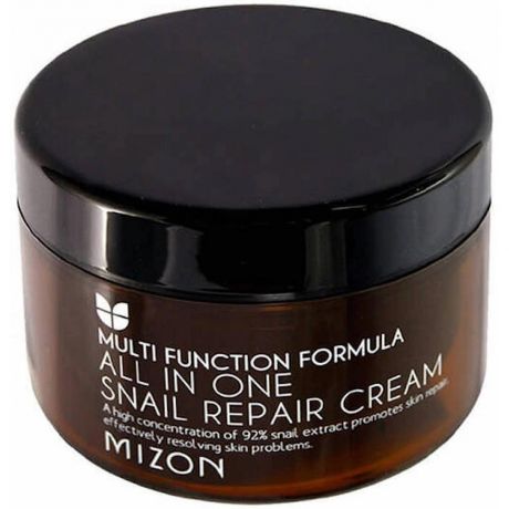 MIZON Крем для лица с муцином улитки All In One Snail Repair Cream Mini, 15 мл.