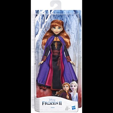 Кукла Hasbro Disney Frozen Холодное сердце 2 E6710 Анна