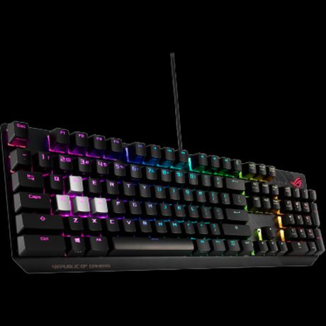 Клавиатура Asus ROG Strix Scope (Cherry MX red silent switches) Black