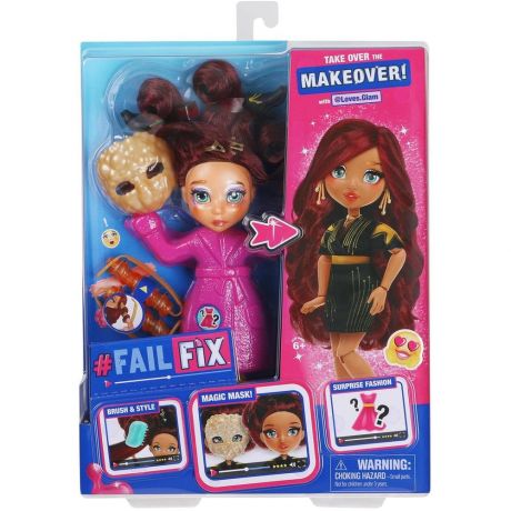 ФейлФикс Игровой набор Кукла 2 в 1 Лавс Глэм с аксессуарами TM FailFix 38191