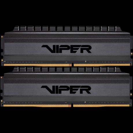 Модуль памяти DIMM 64Gb 2х32Gb DDR4 PC28800 3600MHz Patriot Viper 4 Blackout (PVB464G360C8K)