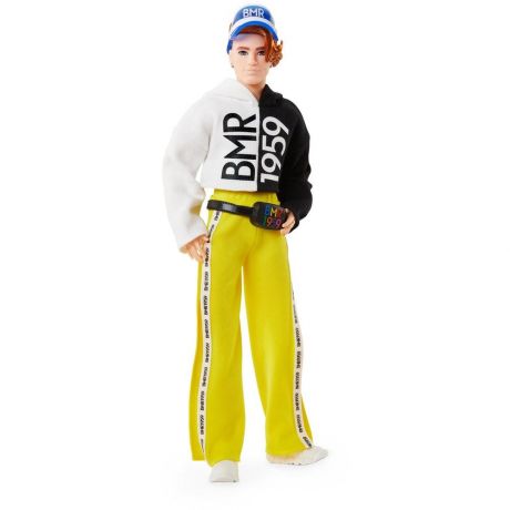 Кукла Mattel Barbie BMR1959 Коллекционная шарнирная Кен в желтых штанах GNC49