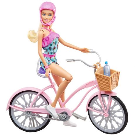 Кукла Mattel Barbie Барби на велосипеде FTV96